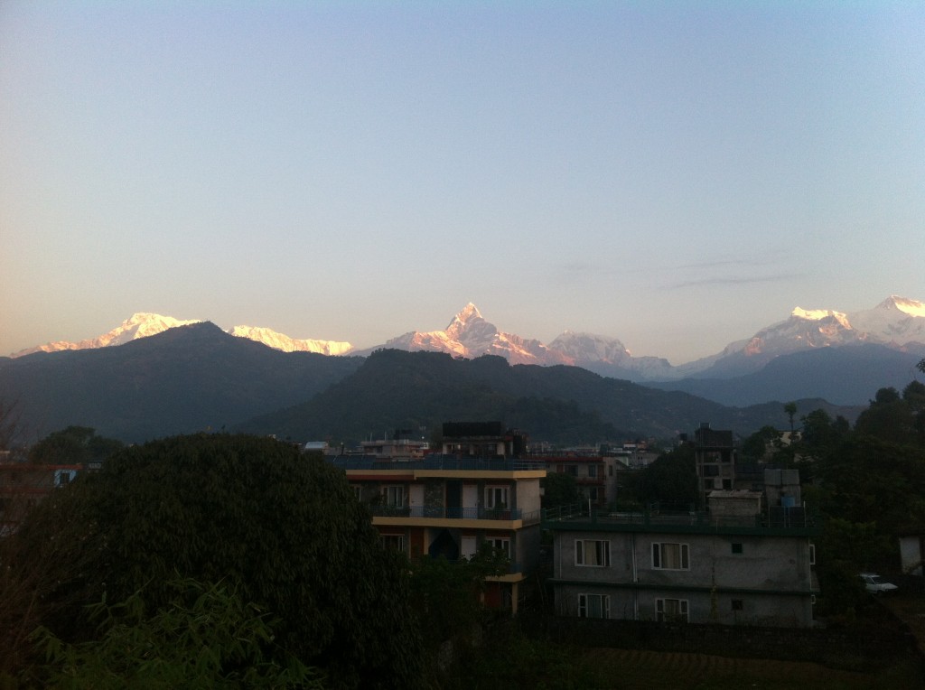 Rasaritul la Pokhara